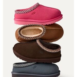 UGG Slippers in Pink, Brown, and Gray